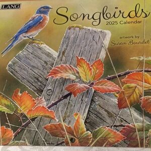 LANG Songbirds 2025 Calendar - GREAT FOR CRAFTS